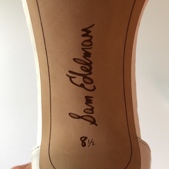 Sam Edelman White Sandal - Picture 5 of 6